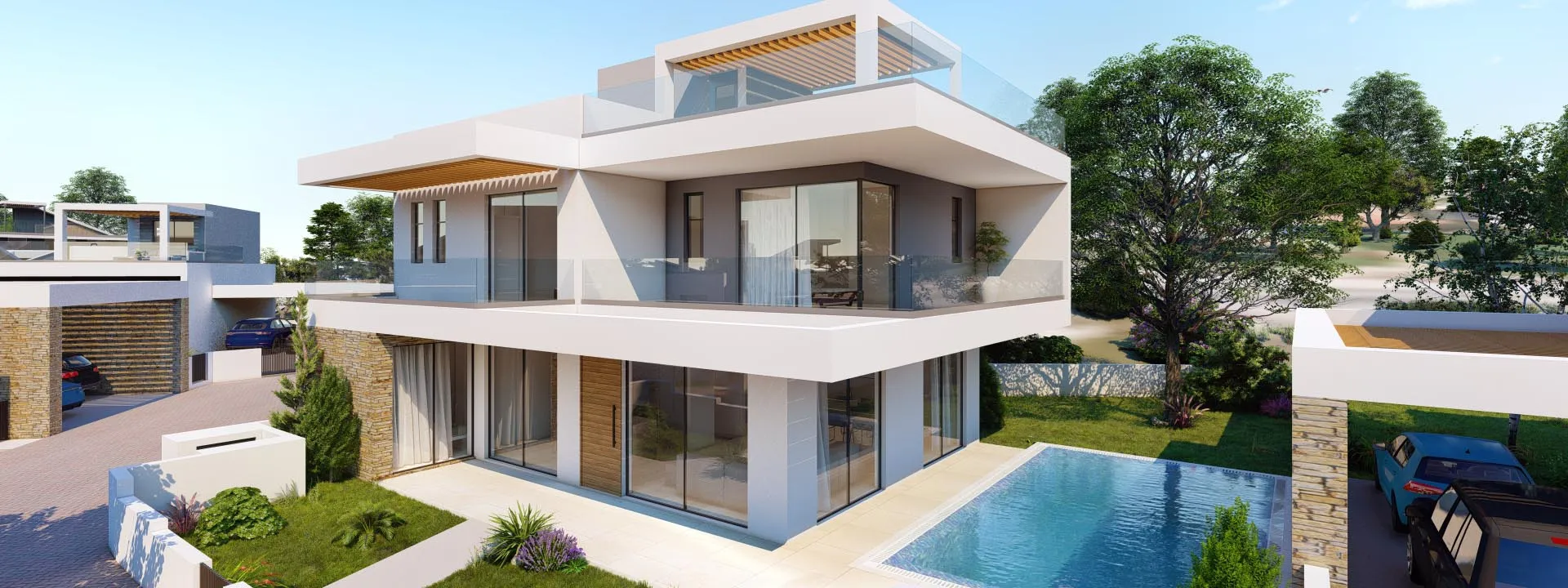 Villa met 3 slaapkamers te koop in Paphos — 2/3