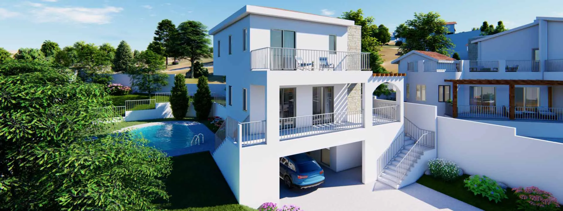 3 yatak odalı villa — Polis, Baf — 8/8
