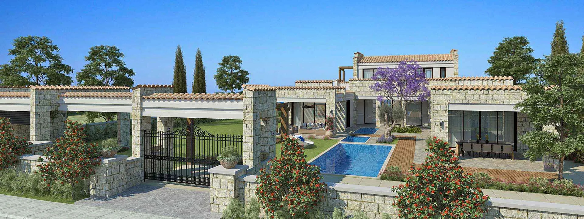 Villa met 3 slaapkamers te koop in Venus-rots, Paphos — 3/3
