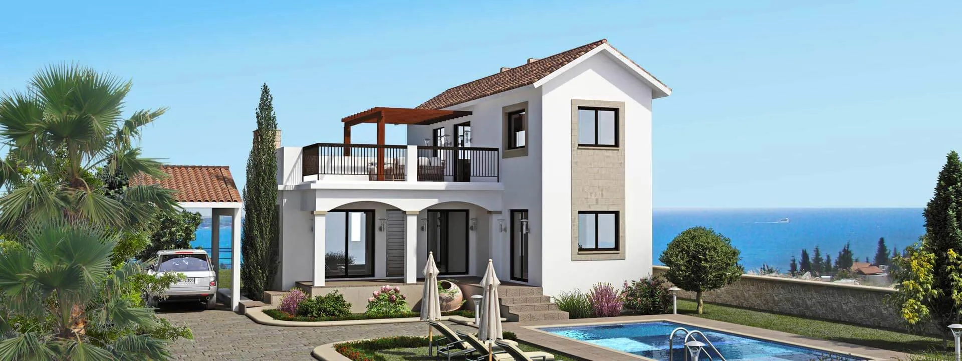 Villa met 3 slaapkamers te koop in Venus-rots, Paphos — 2/2