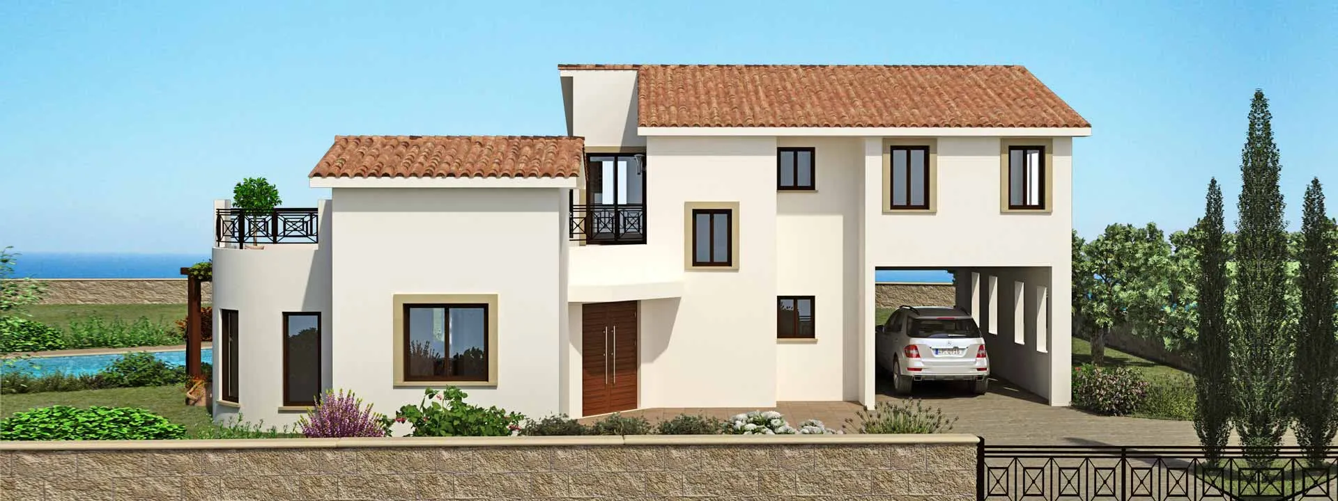 Villa met 3 slaapkamers te koop in Venus-rots, Paphos — 2/2