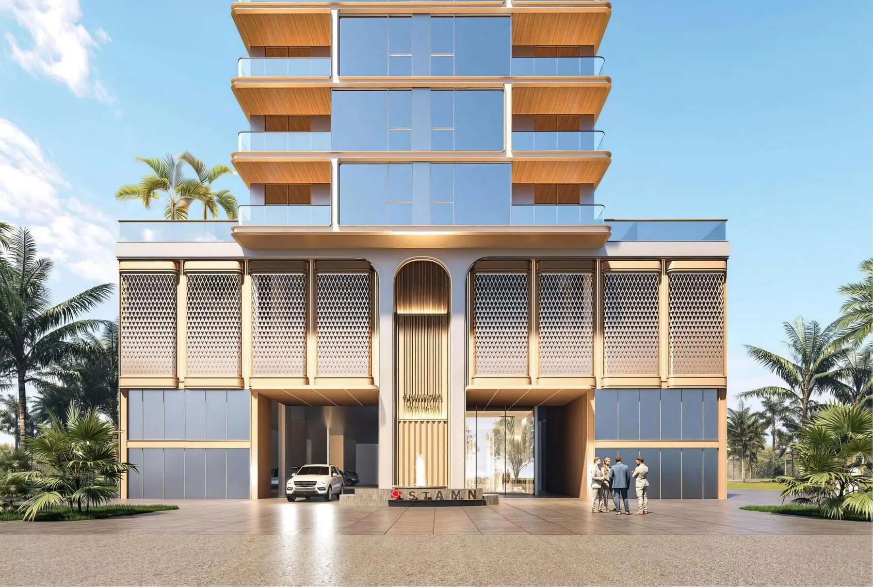 1 yatak odalı daire — Jumeirah Garden City, Dubai — 9/14