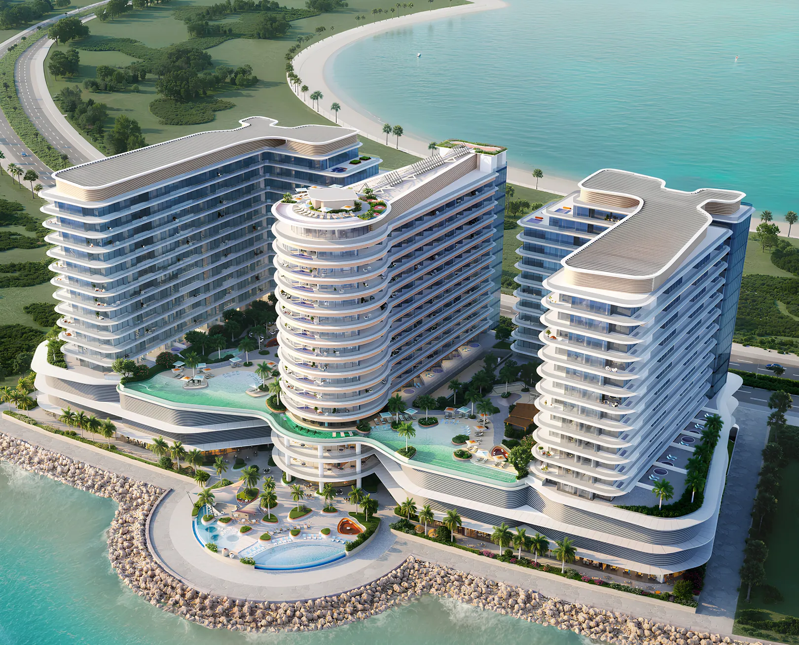 2 yatak odalı daire — Al Marjan Island, Ras el-Hayme — 9/16
