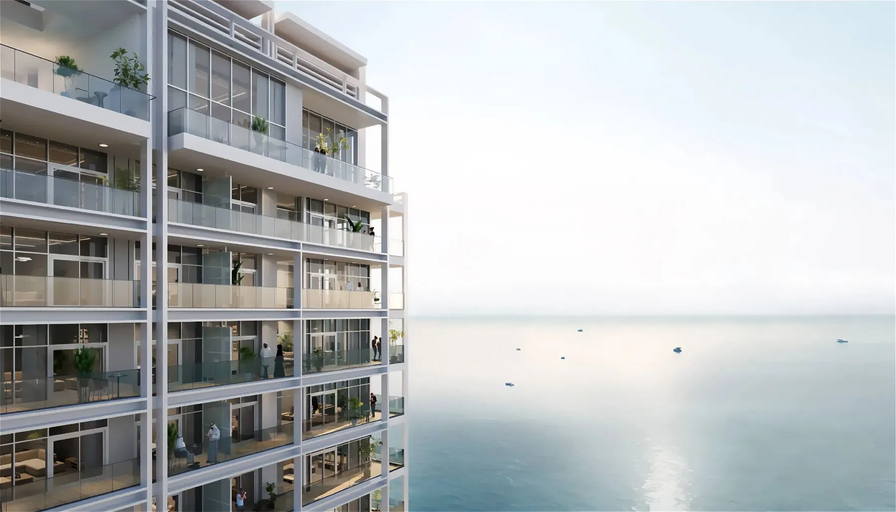 Uitzicht op zee| Ruime indeling| Hoge winstgevendheid voor kortetermijnverhuur | Wonen aan het water, 1 slaapkamer, 94,3 m²