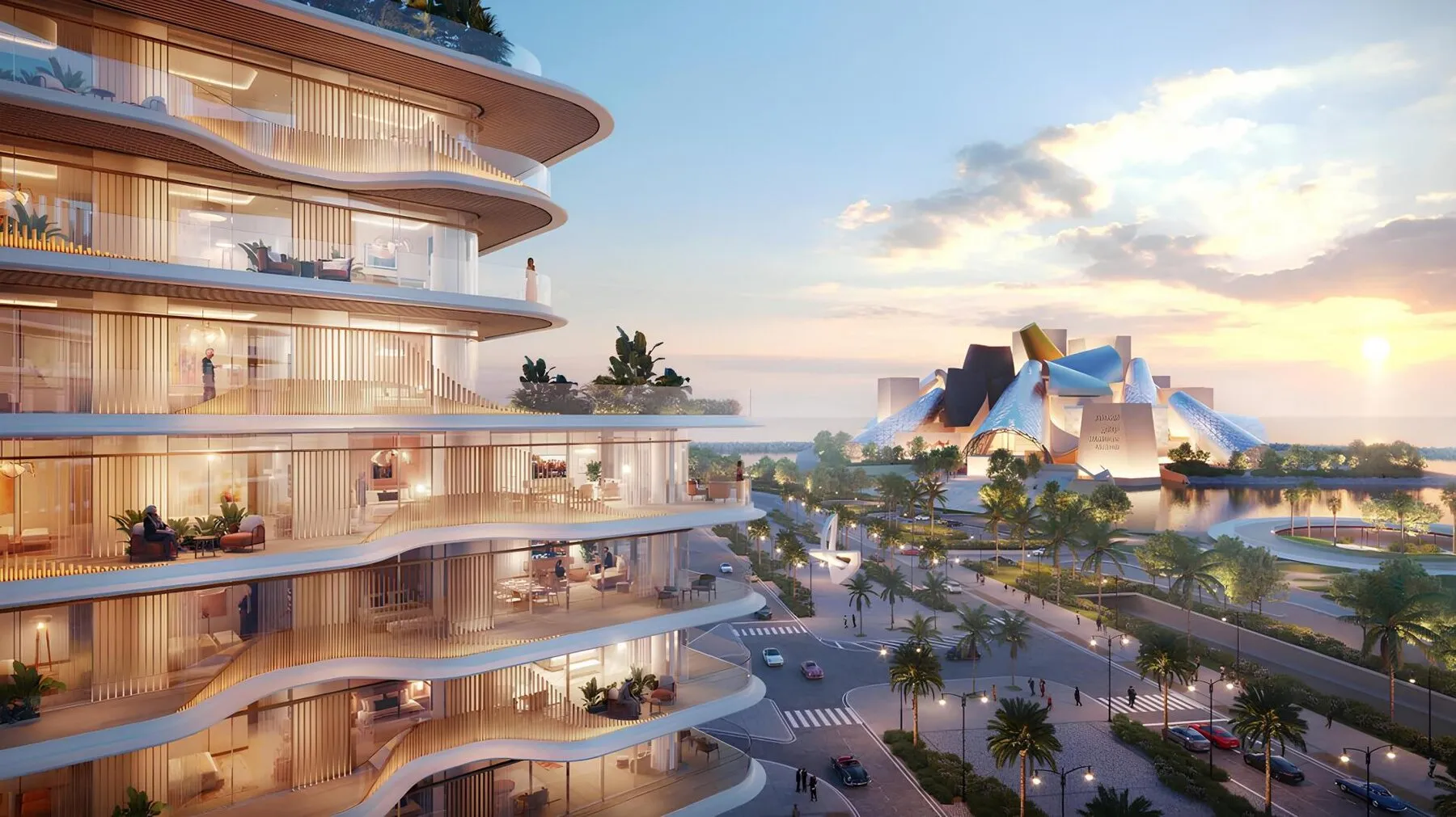 Appartement in het nieuwe project The Art House op Saadiyat Island in Abu Dhabi!, 1 slaapkamers, 95 m²