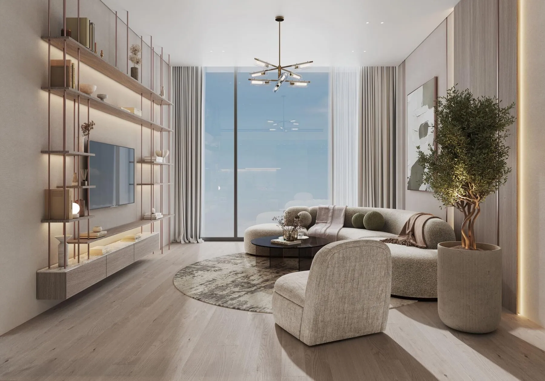 1 yatak odalı daire — Dubai Land — 6/12