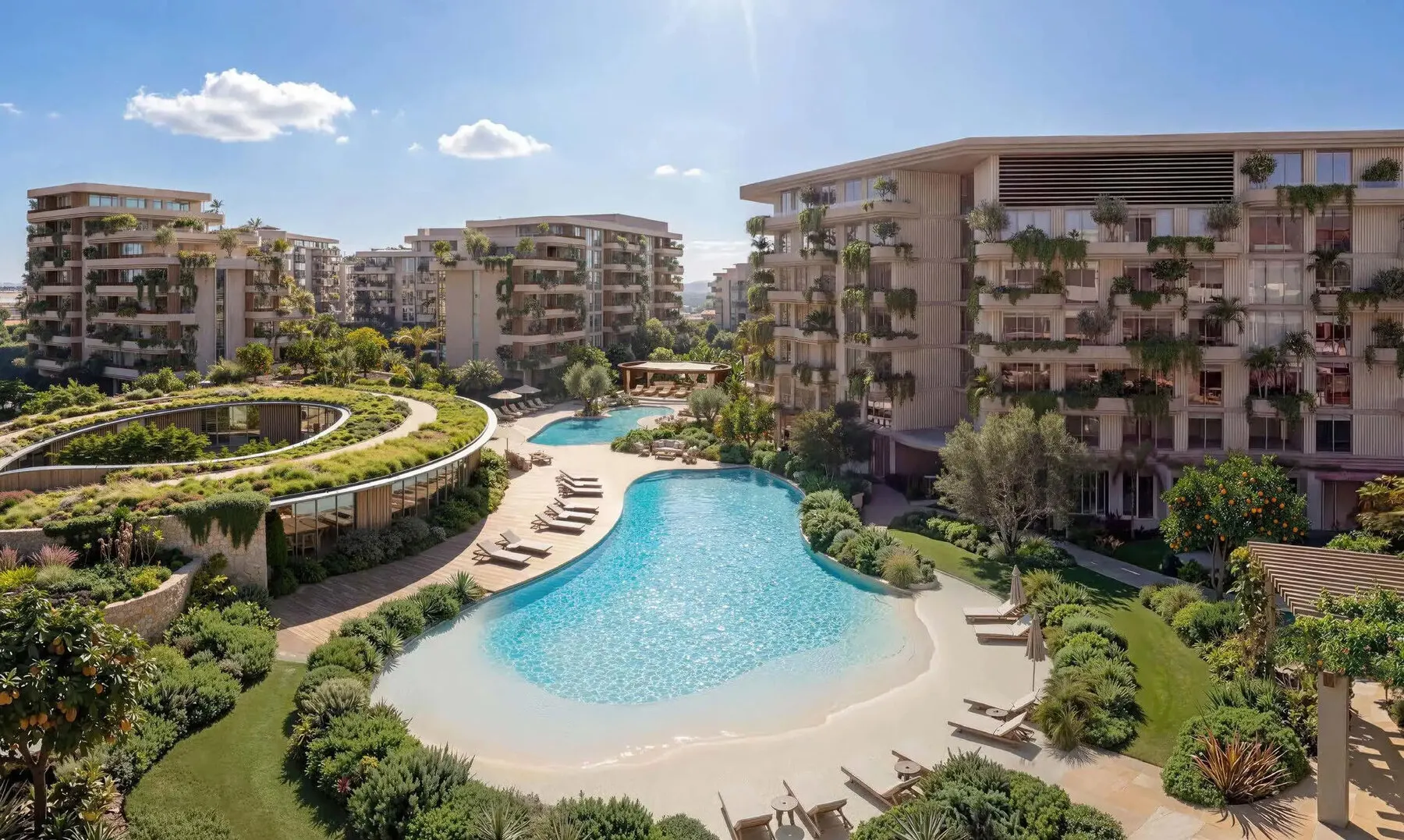 Arancia Yards, 1 slaapkamer, 68 m²