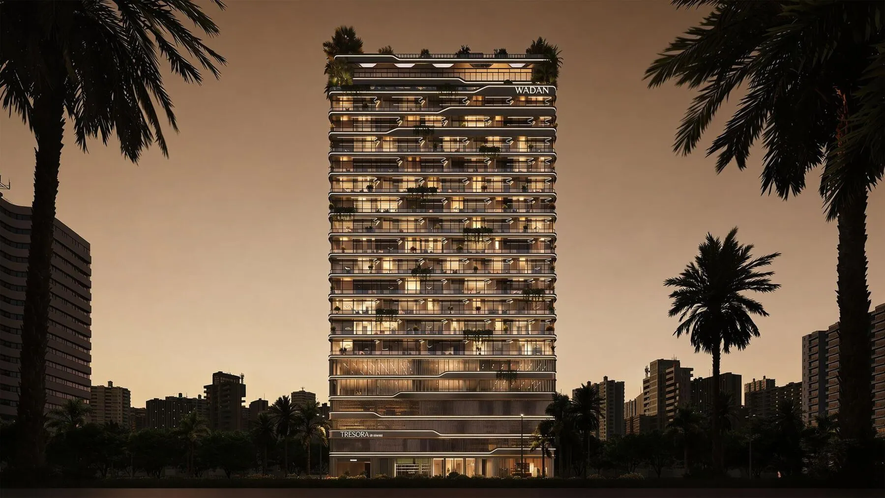 TRESORA by WADAN: vastgoed voor gemengd gebruik in Jumeirah Village Circle!, 2 slaapkamers, 123 m²