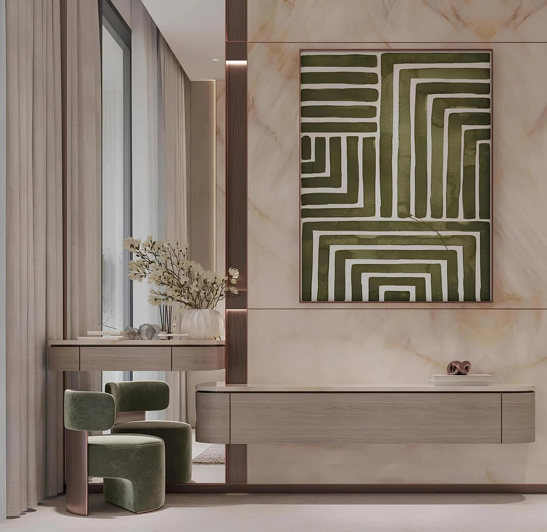 1 yatak odalı daire — Dubai Land — 3/18