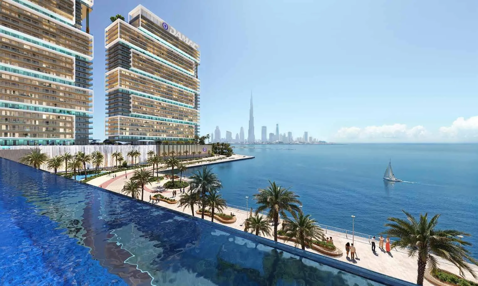 Premium appartement in het wooncomplex Chelsea Residences in Dubai Mari, 2 slaapkamers, 149 m²