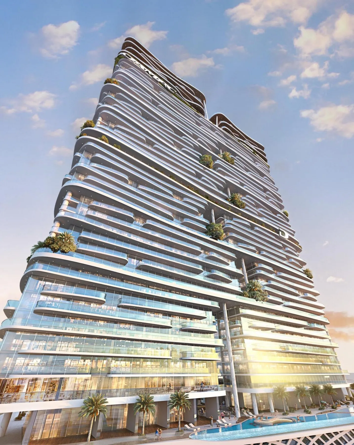 1 yatak odalı daire — Dubai Marina — 12/20