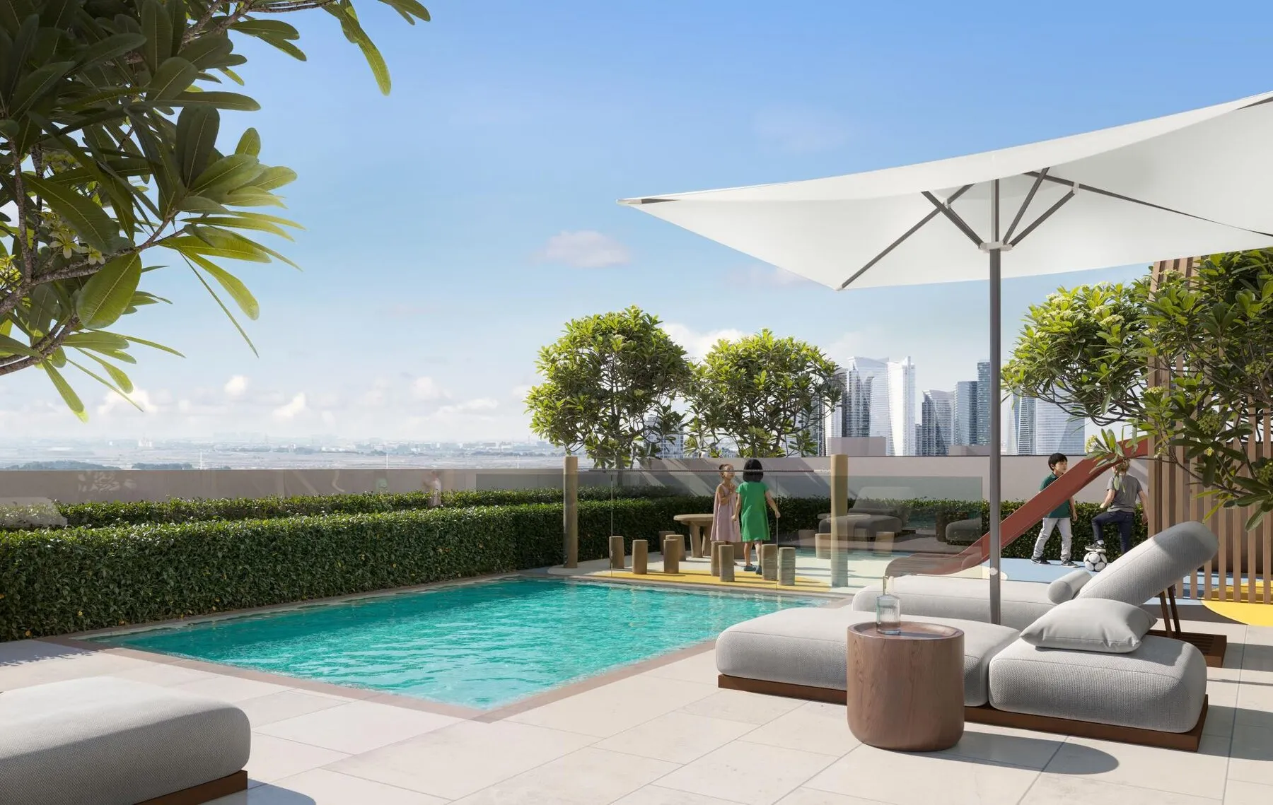 1 yatak odalı daire — Jumeirah Garden City, Dubai — 8/13