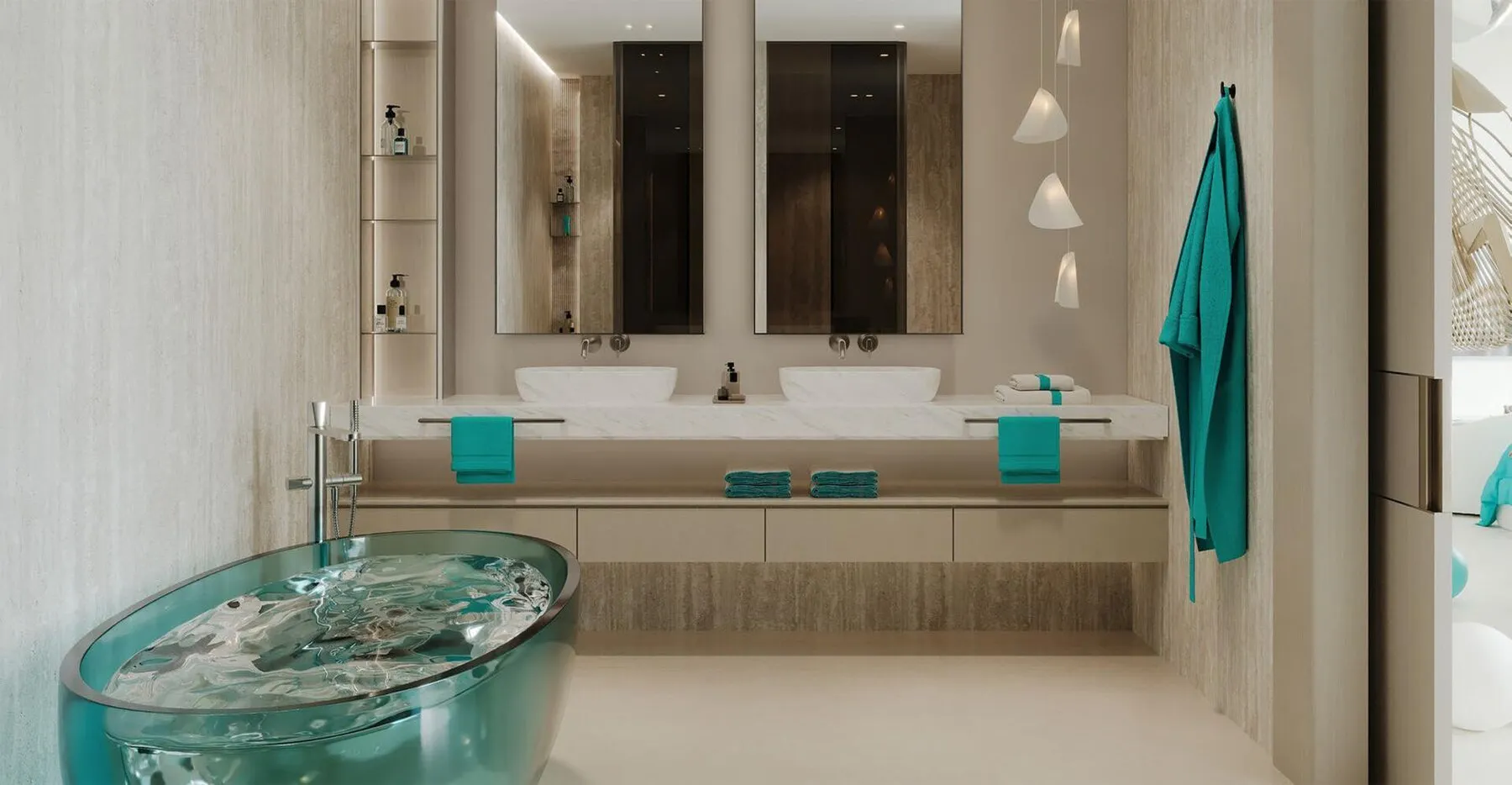 1 yatak odalı daire — Dubai Islands — 11/20