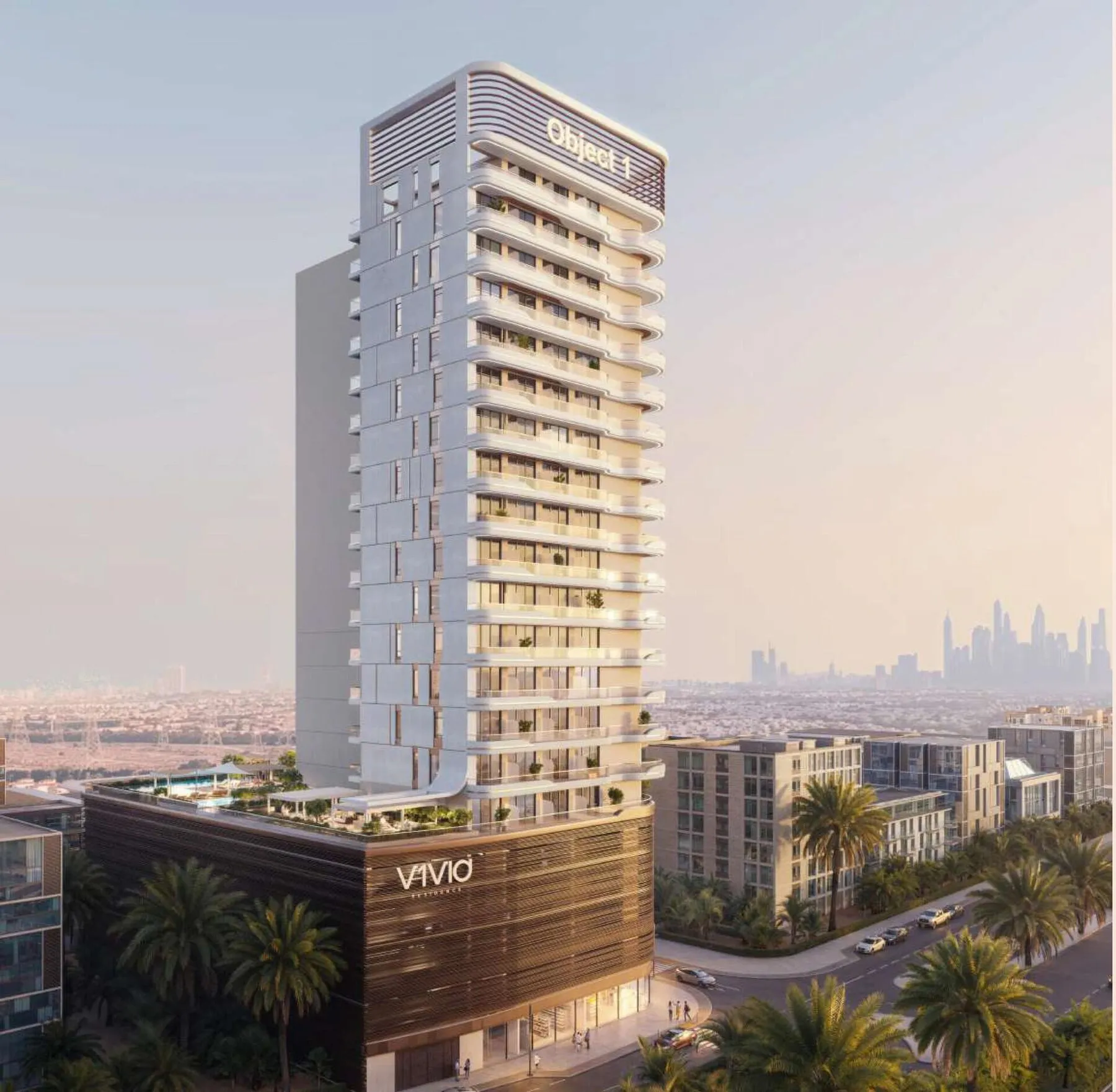 1 yatak odalı daire — JVT District 4, Dubai — 19/20