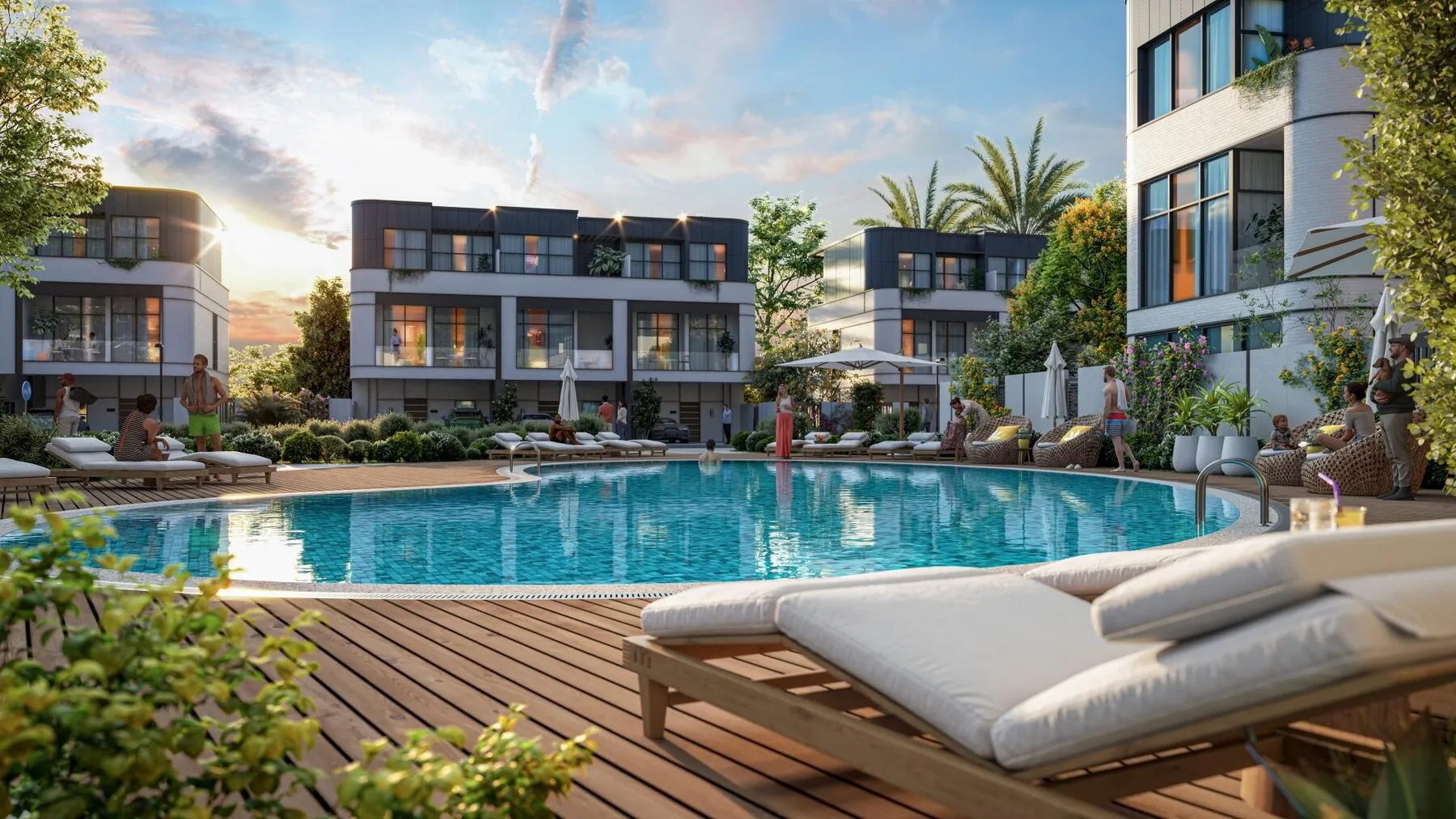 Luxe herenhuizen in het Taormina Village-project in Wadi Al Safa Dubailand, Dubai! Go, 4 slaapkamers, 185 m²