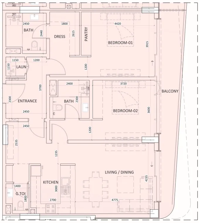 2 yatak odalı çatı katı — Dubai Islands — 10/10