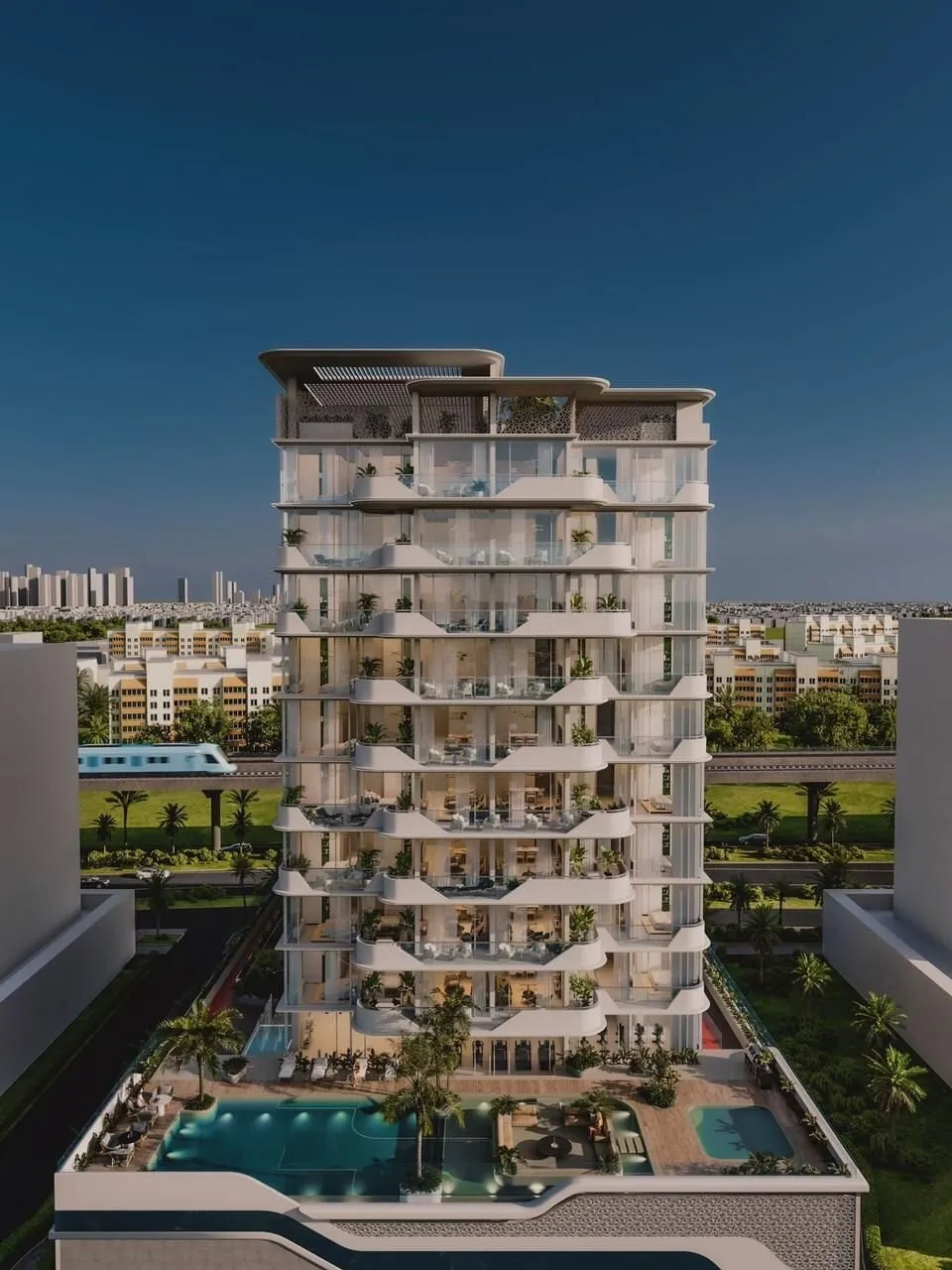 2 yatak odalı daire — Al Furjan, Dubai — 7/8