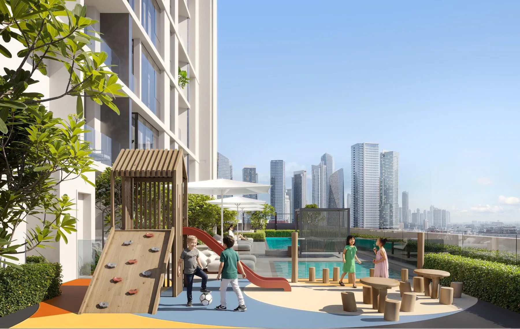 1 yatak odalı daire — Jumeirah Garden City, Dubai — 10/13