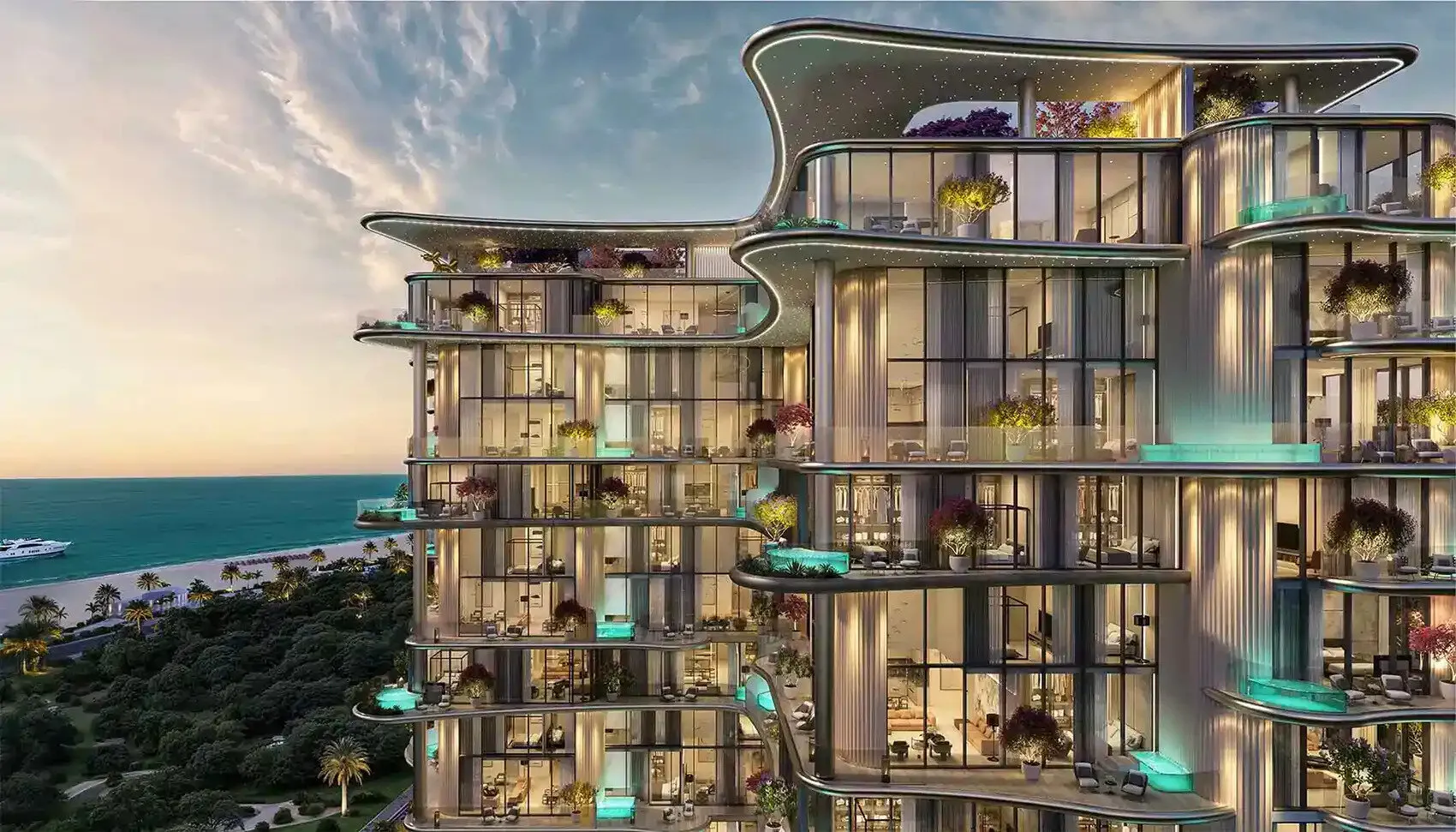 1 yatak odalı daire — Dubai Islands — 20/20
