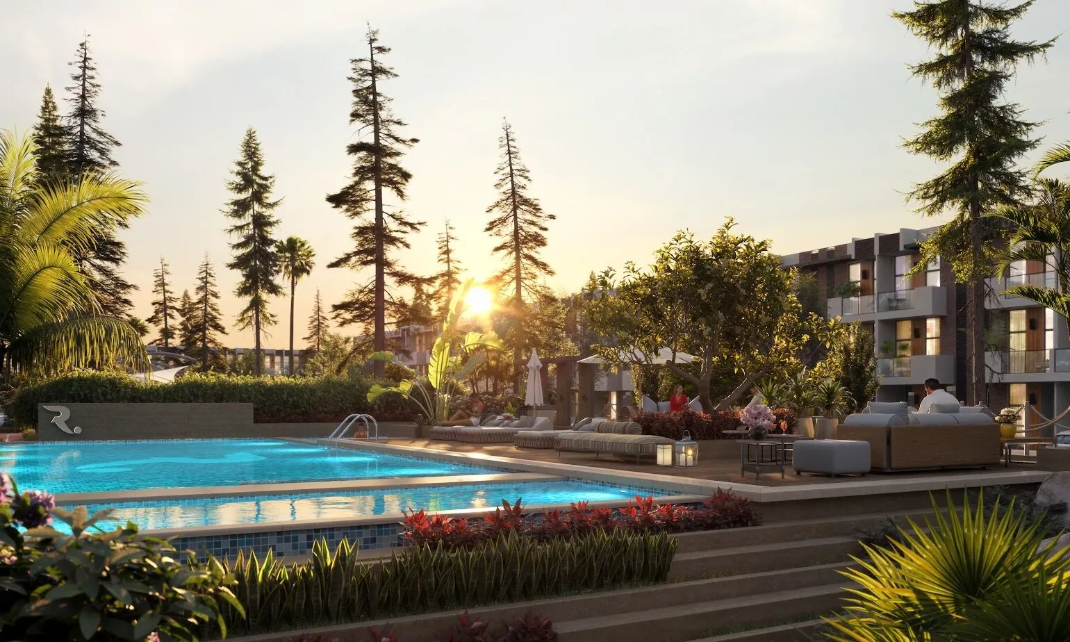 Herenhuizen in het luxe wooncomplex Reportage Hills in Dubailand, Dubai! H, studio, 174 m²