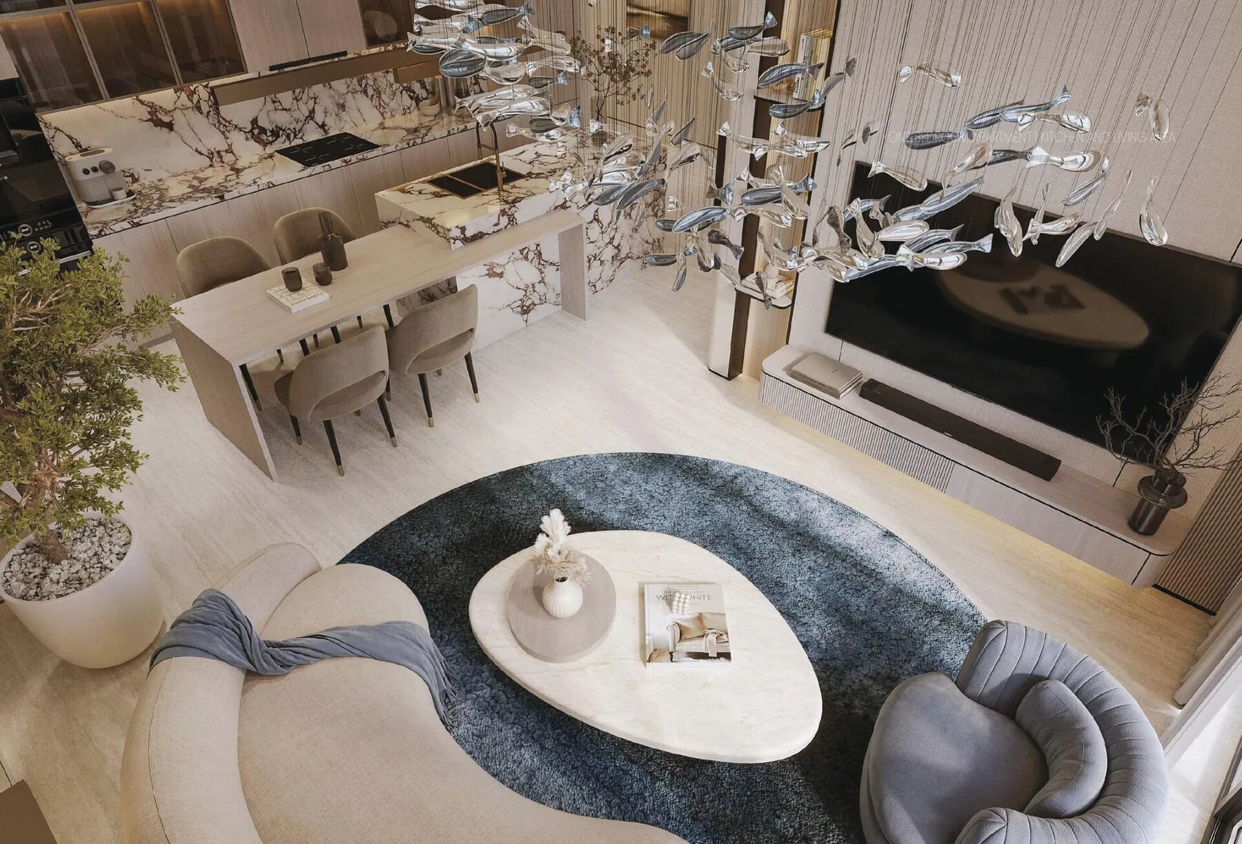 Lumea Residentie, 2 slaapkamers, 111 m²