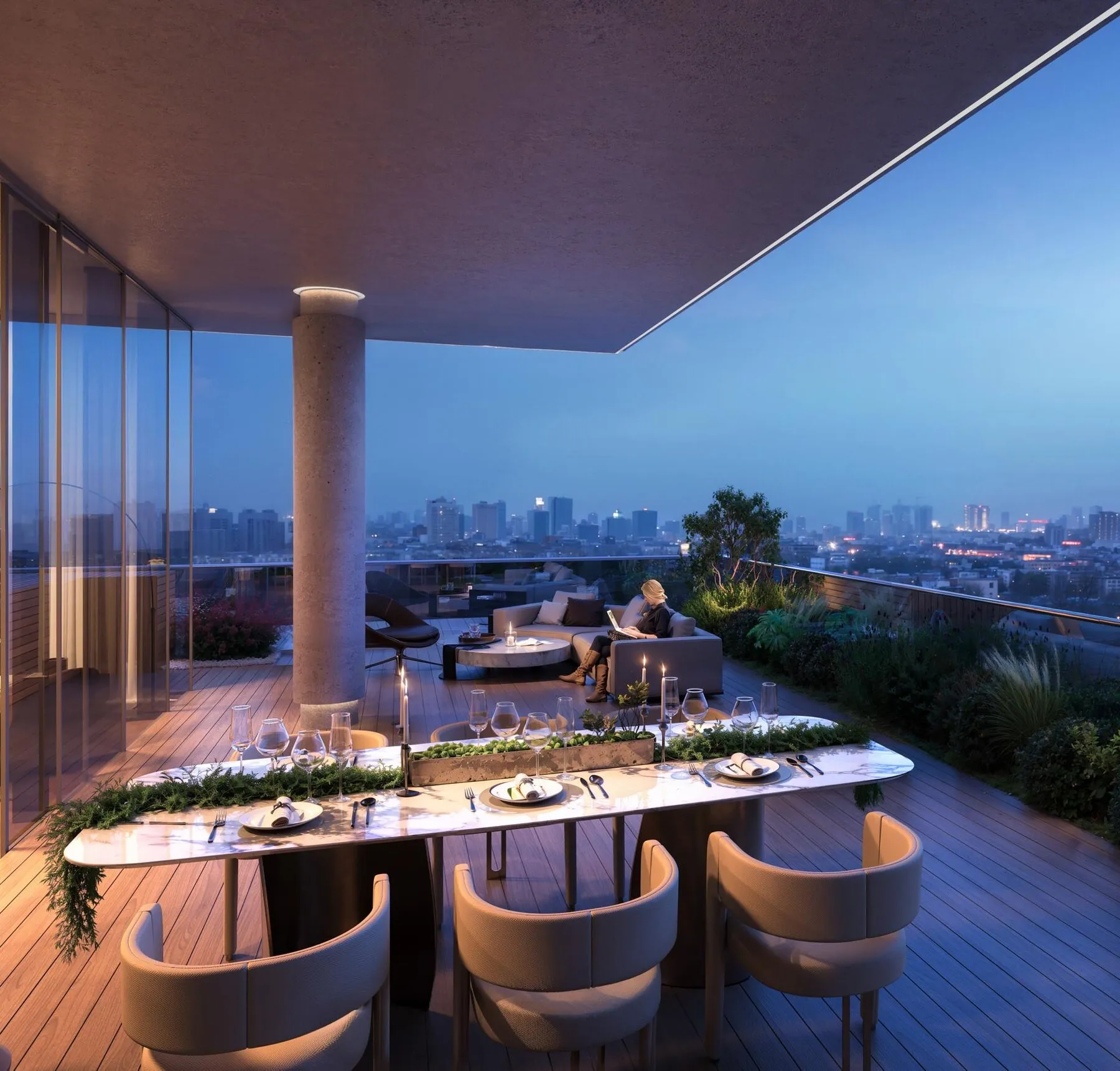 3 yatak odalı daire — Dubai Land — 6/12