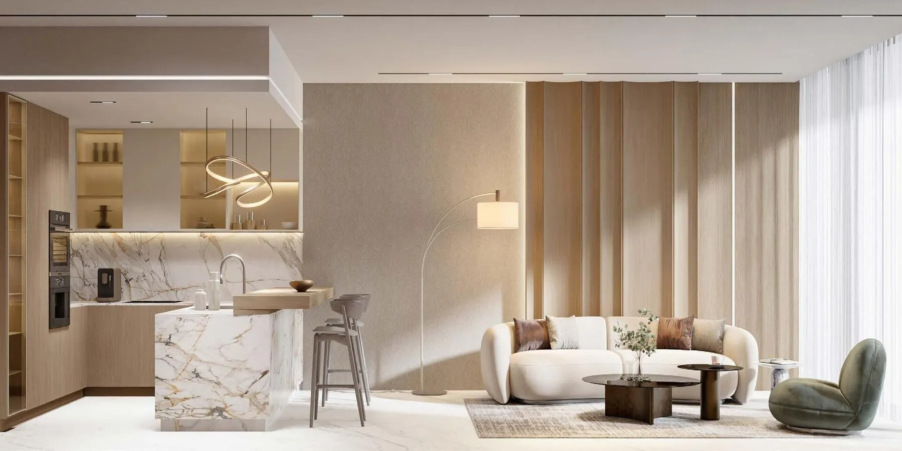 1 yatak odalı daire — Dubai Islands — 2/15