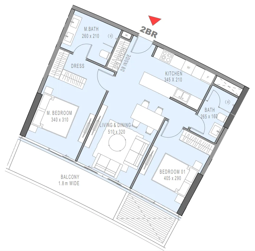 2 yatak odalı daire — Al Reem Island, Abu Dabi — 12/12