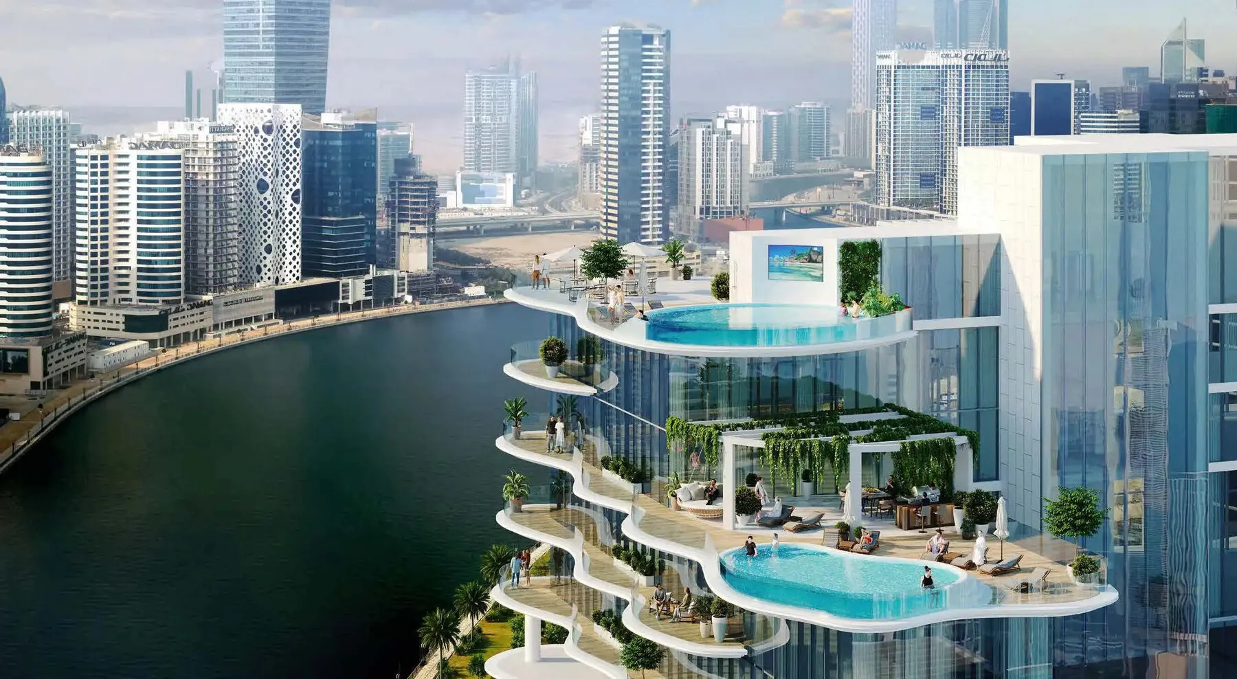 2 yatak odalı daire — Business Bay, Dubai — 10/11