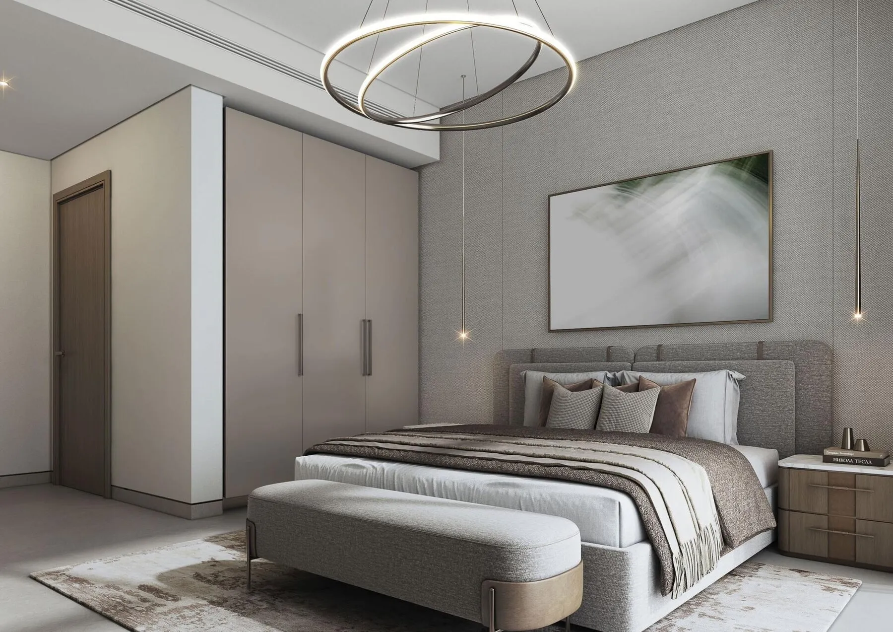 1 yatak odalı daire — Al Yufrah 1, Dubai — 3/16