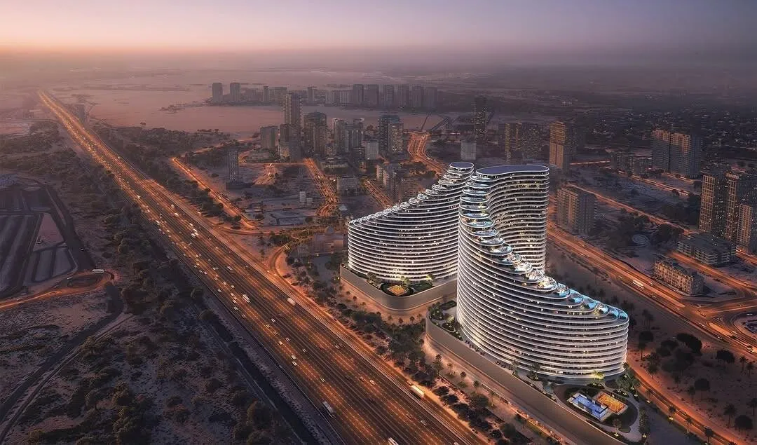 Appartement in Dubai in het Binghatti Skyflame-project, studio, 38 m²