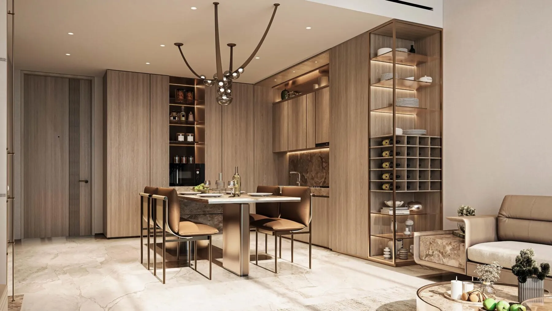 1 yatak odalı daire — Dubai Islands — 5/20