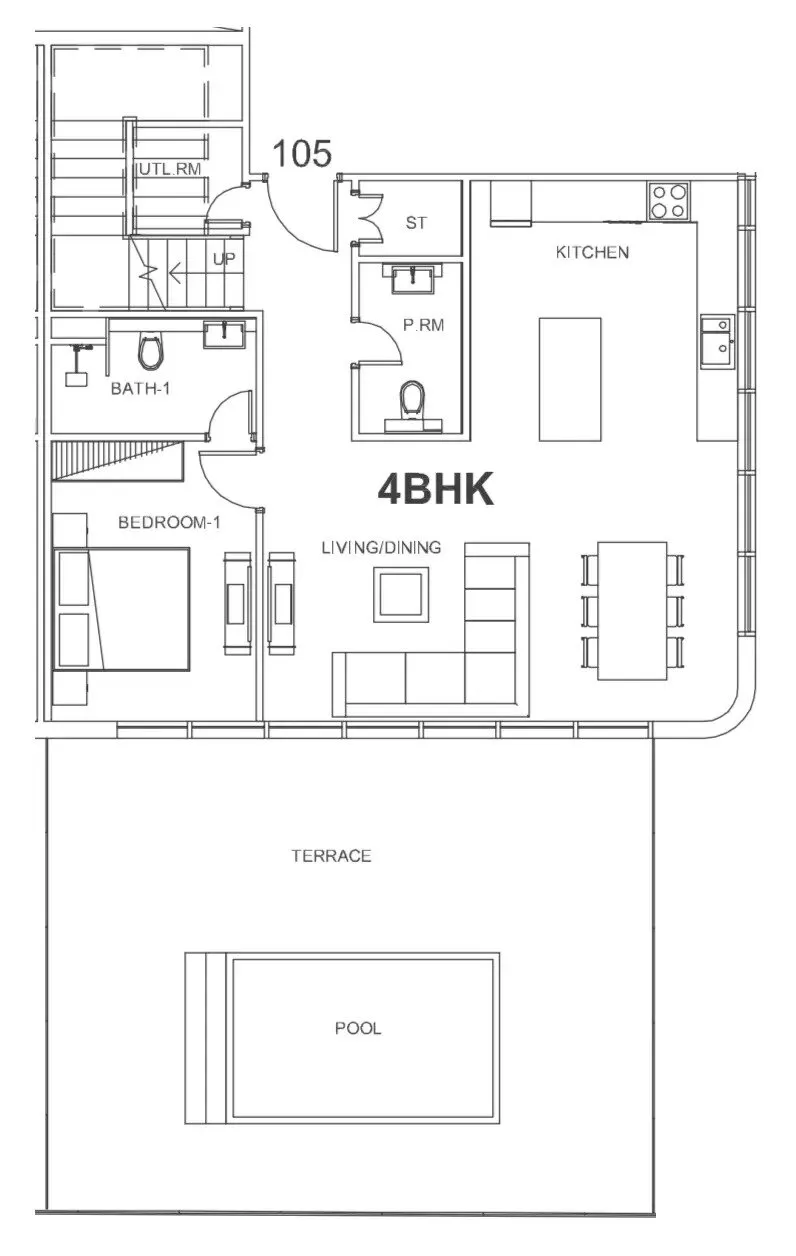 4 yatak odalı daire — Dubai Islands — 6/6