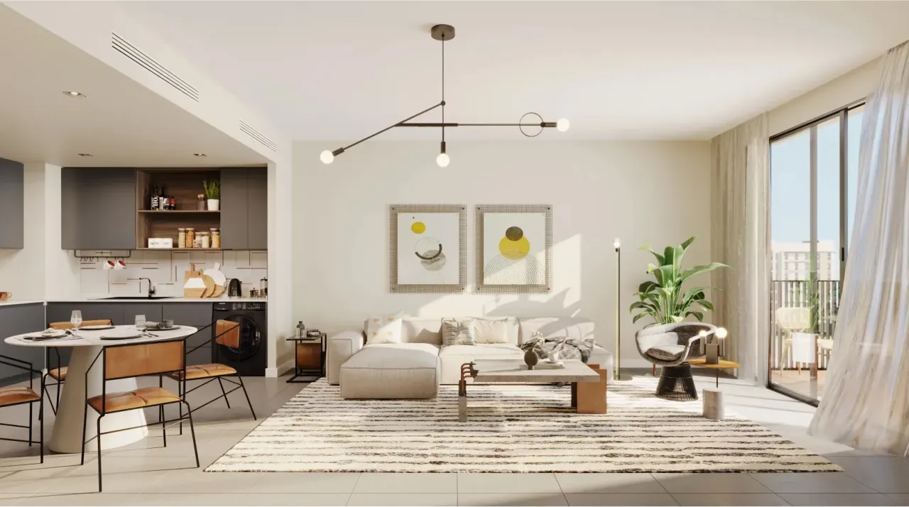 Appartement in het moderne Reeman Living-project in Abu Dhabi! Renteloze termijnbetalingen! Een heerlijk appartement om te wonen, beleggen en verhuren. Ideaal voor lange termijn verhuur!, 2 slaapkamers, 74 m²
