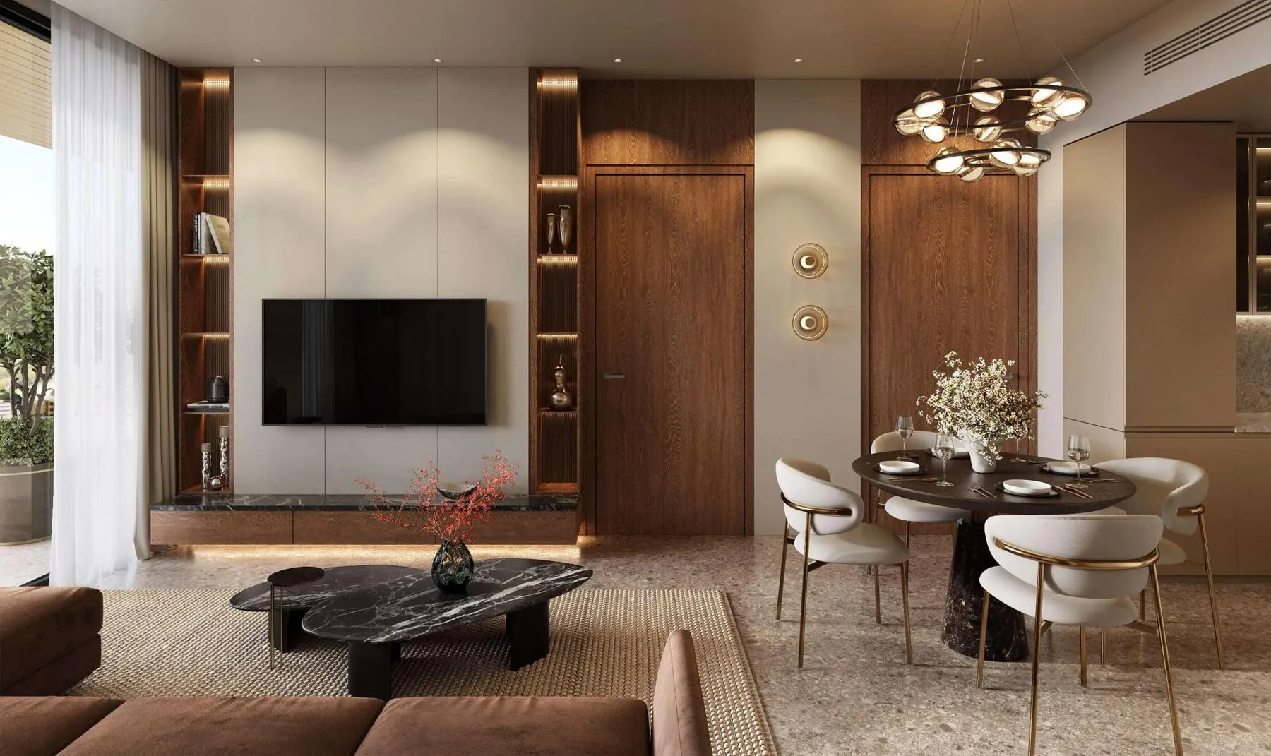 1 yatak odalı daire — Saih Shuaib 2, Dubai — 4/14