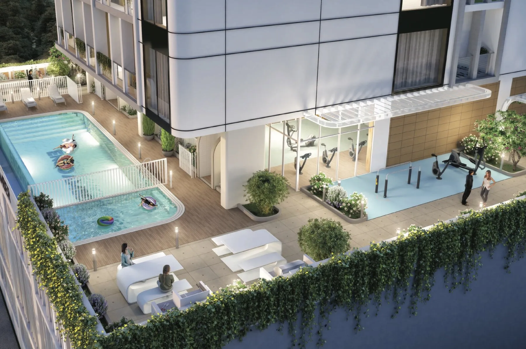 1 yatak odalı daire — Jumeirah Garden City, Dubai — 24/35