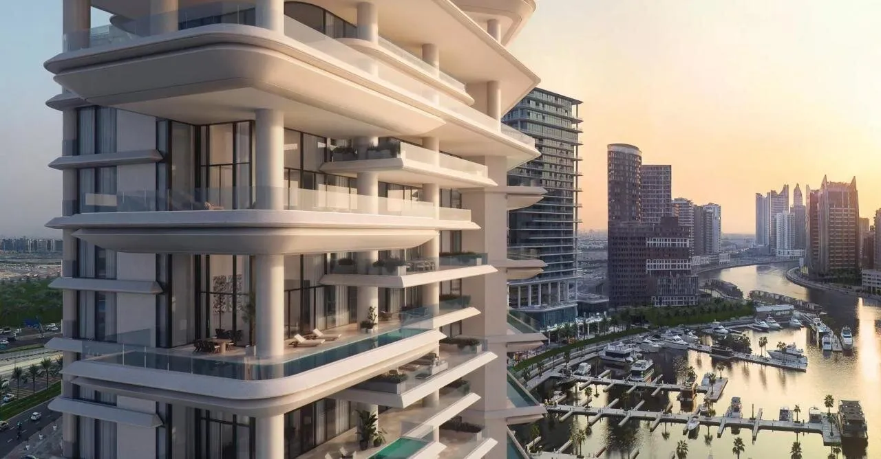 Luxe appartement met ruim terras! Met prachtig uitzicht op Marasi Bay, Downtown Dubai en Burj Khalifa! Renteloze termijnbetalingen! Volledig gemeubileerd!, 4 slaapkamers, 647 m²