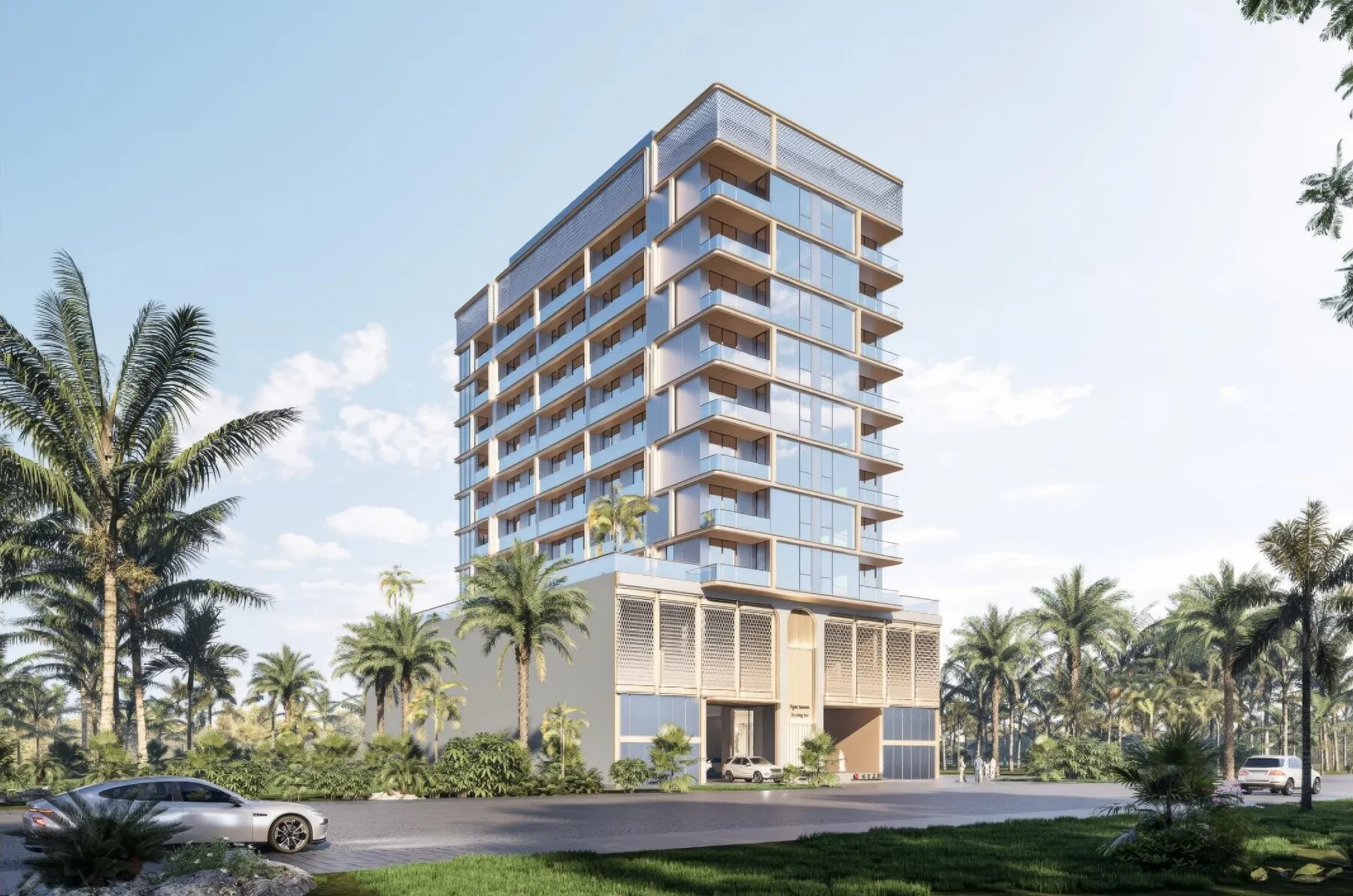 1 yatak odalı daire — Jumeirah Garden City, Dubai — 13/14