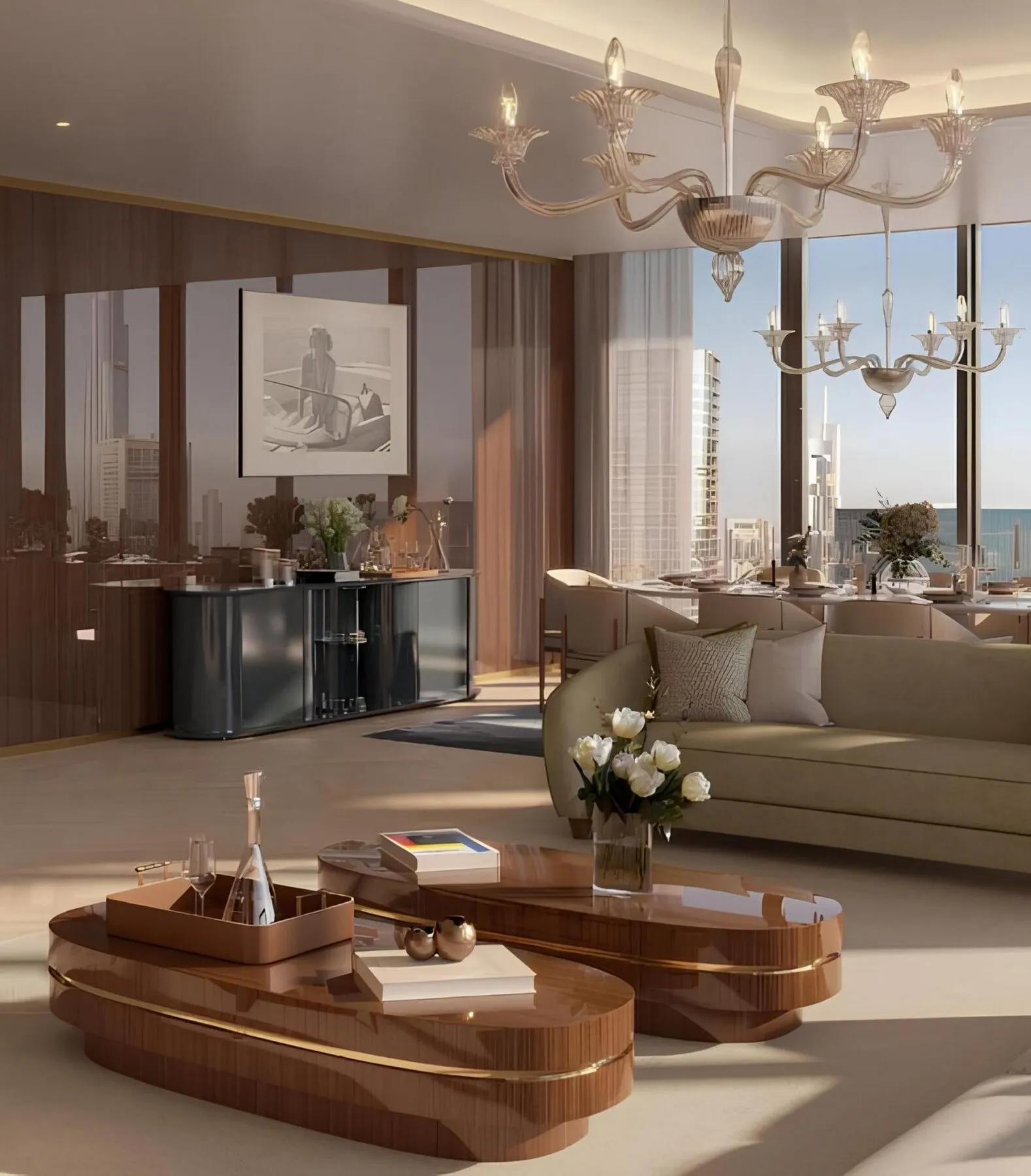 2 yatak odalı daire — Downtown Dubai — 5/7