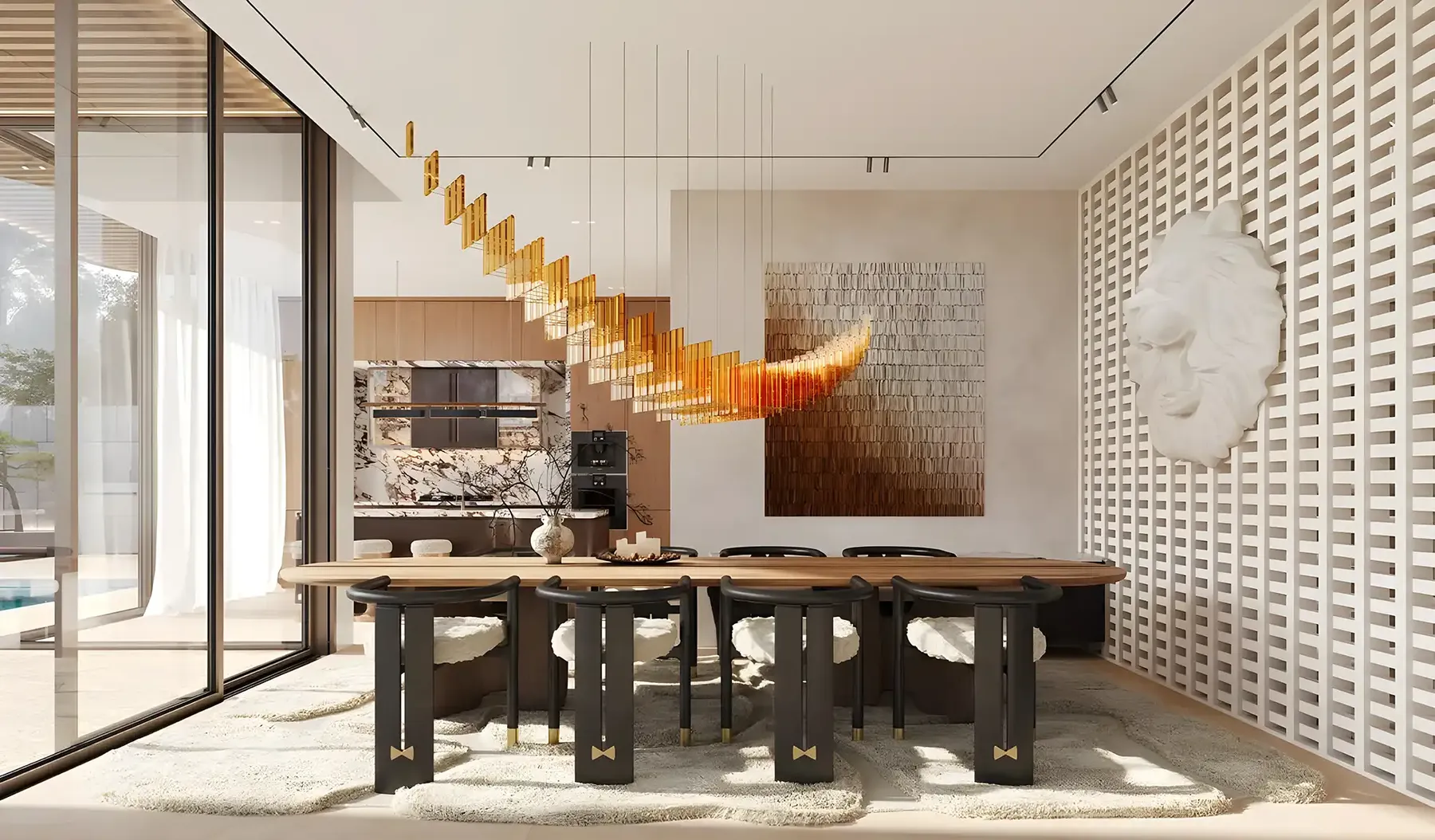 3 yatak odalı villa — Dubai Land — 3/12