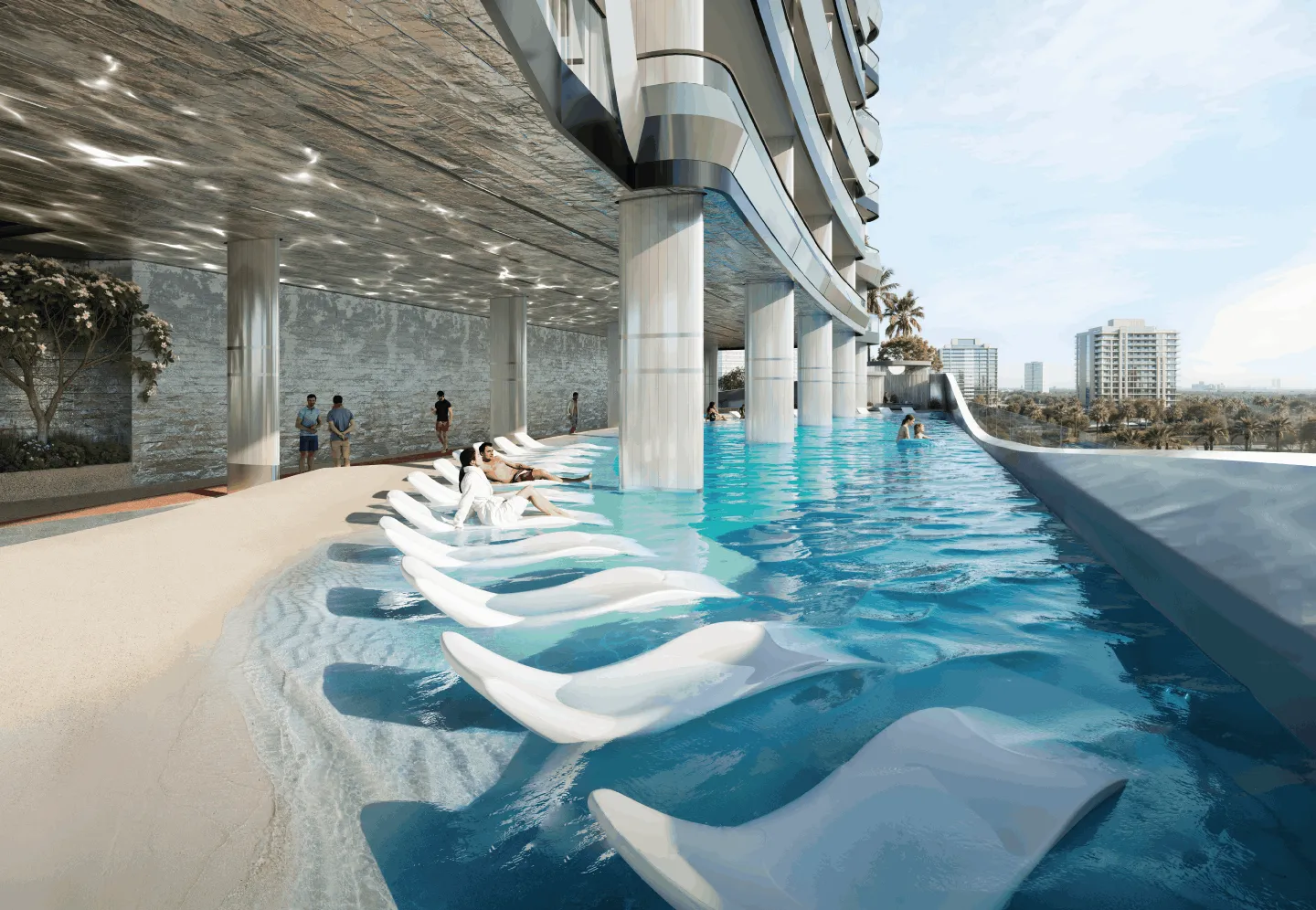 2 yatak odalı daire — Dubai Sports City — 2/7