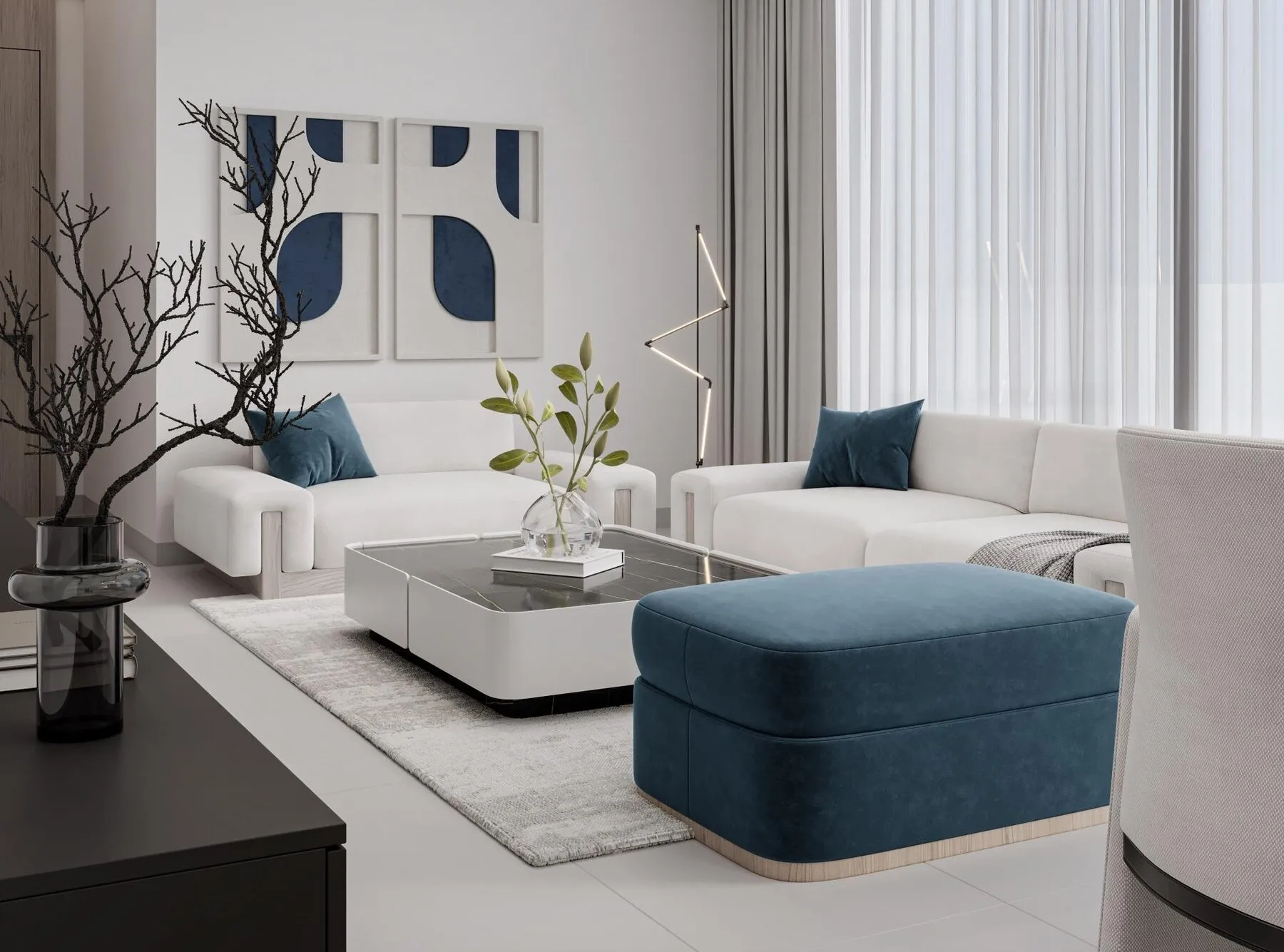 1 yatak odalı daire — Jumeirah Garden City, Dubai — 4/13
