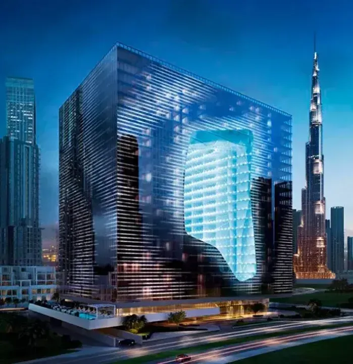 Unieke appartementen in nieuwbouwproject The Opus in Business Bay! Prachtig uitzicht op de Arabische Golf en Burj Khalifa! Volledig ingerichte keuken! Ideaal voor investering (ROI - 6,1% in $)!, 1 slaapkamer, 100 m²