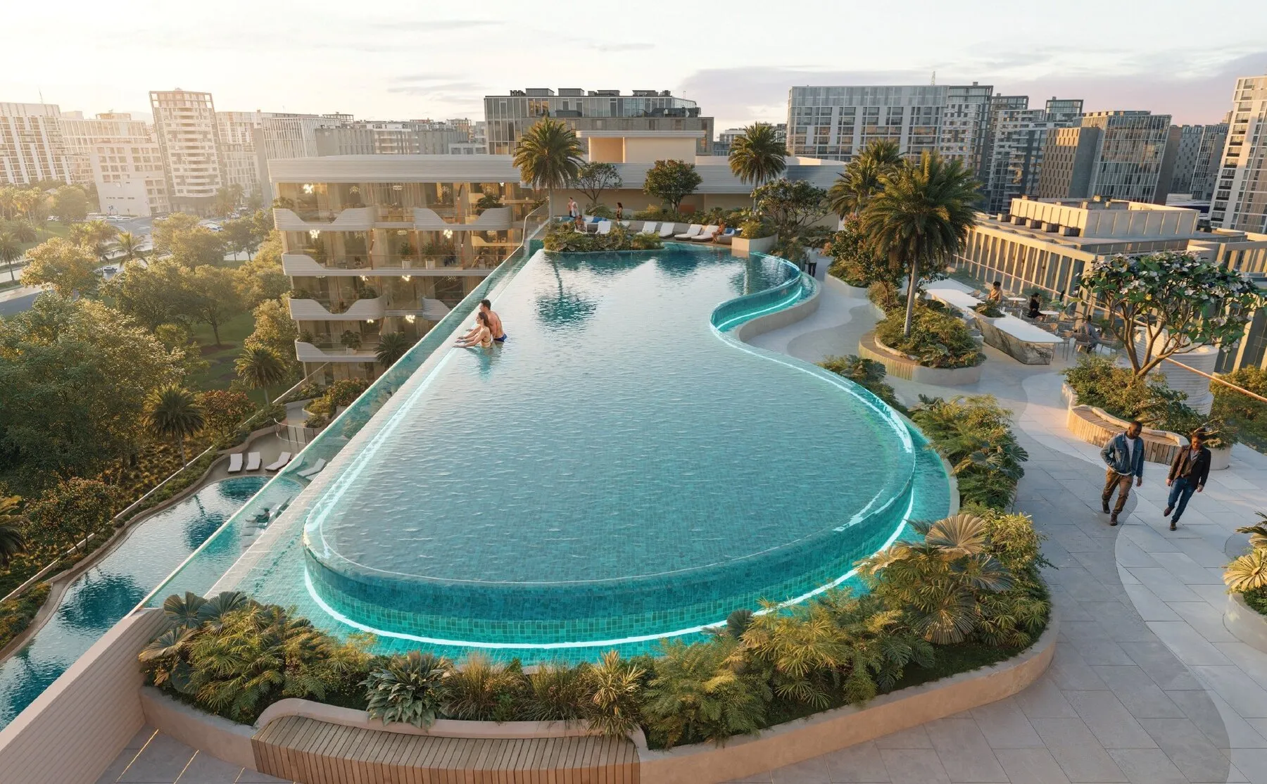 Oxford Cove: premium woning in Jumeirah Village Circle!, 1 slaapkamer, 61 m²