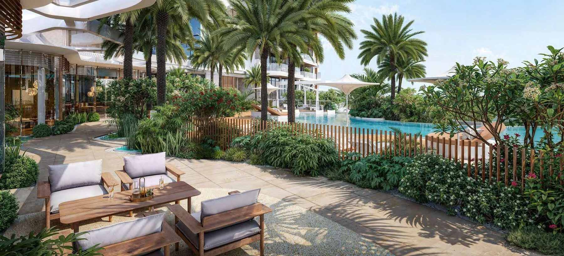 Appartement in het nieuwe woonproject Altiera Heights in de pittoreske omgeving van Jumeirah I, 2 slaapkamers, 116 m²