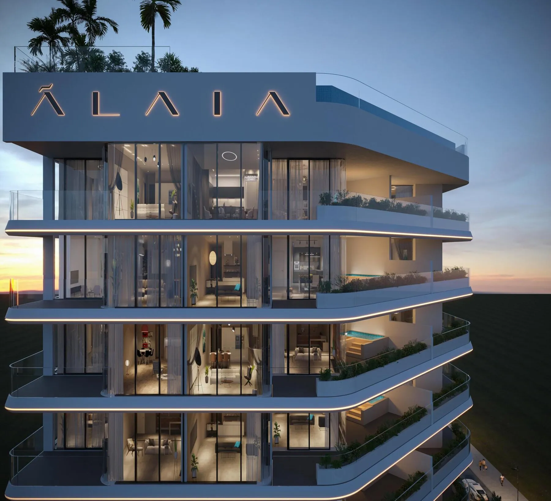 1 yatak odalı daire — Jumeirah Garden City, Dubai — 20/20