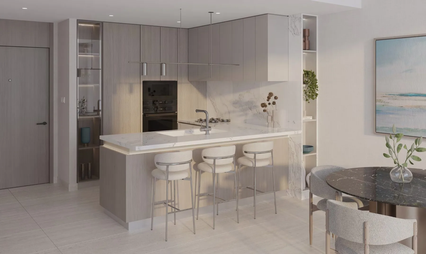 2 yatak odalı daire — Dubai Islands — 3/19