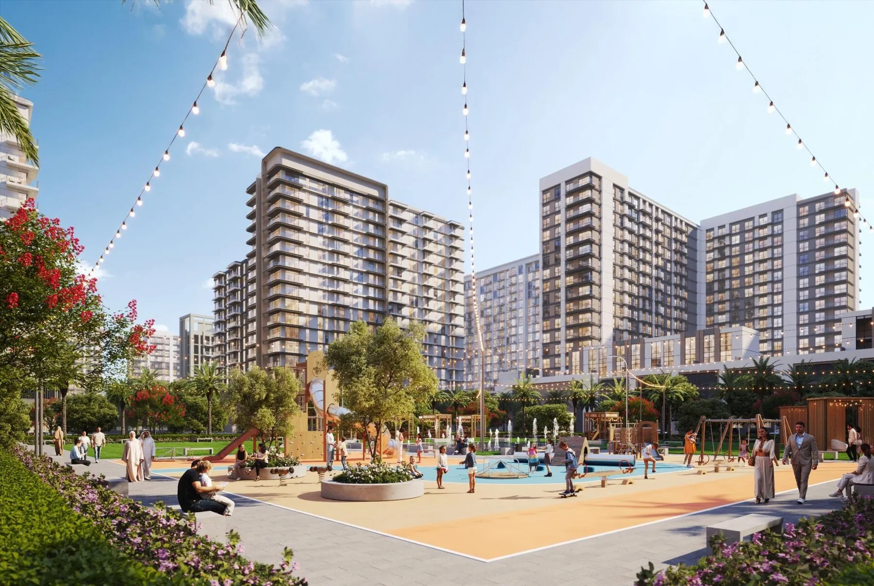 1 yatak odalı daire — Town Square, Dubai — 10/11