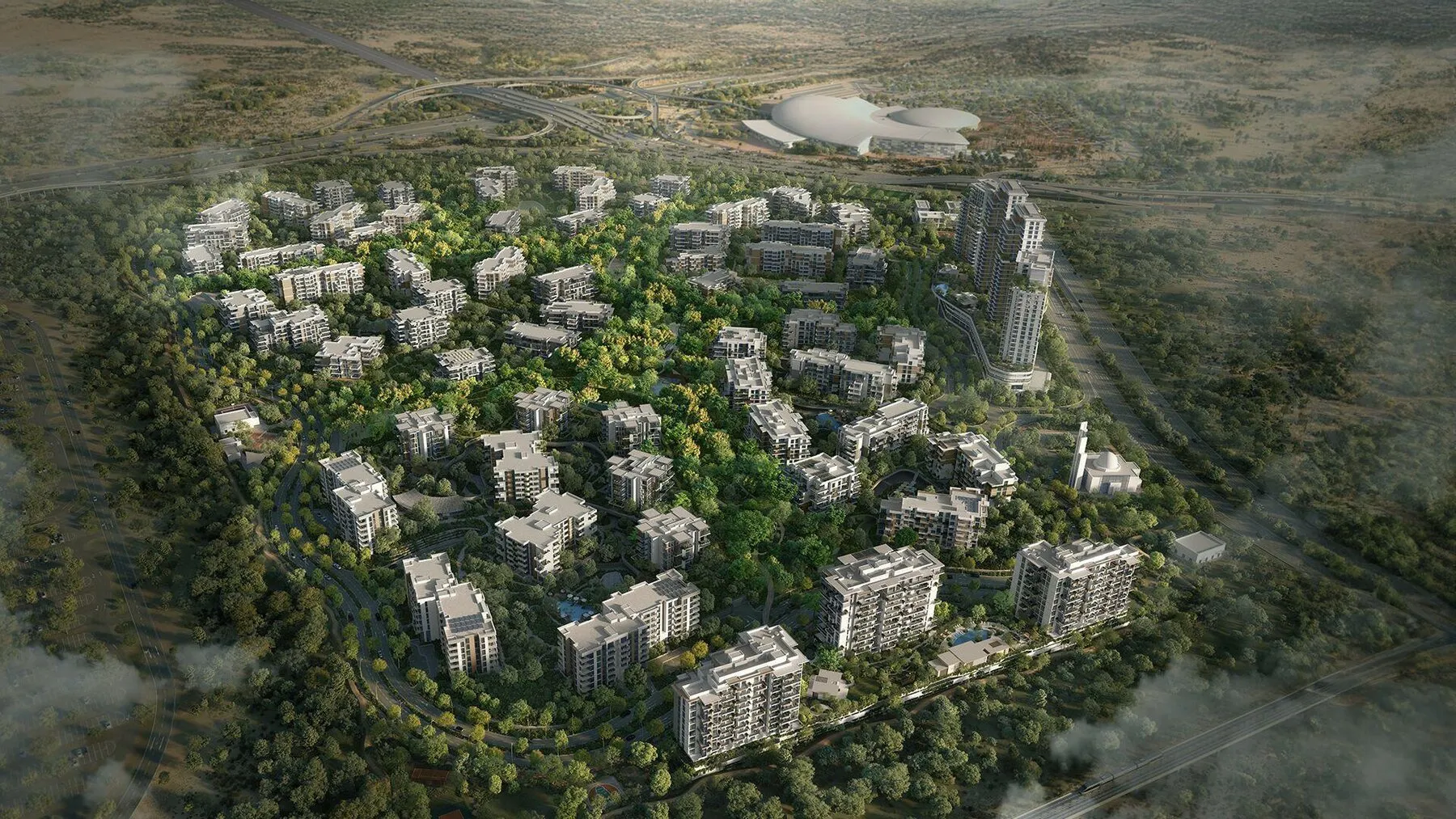 1 yatak odalı daire — Dubai Land — 11/16