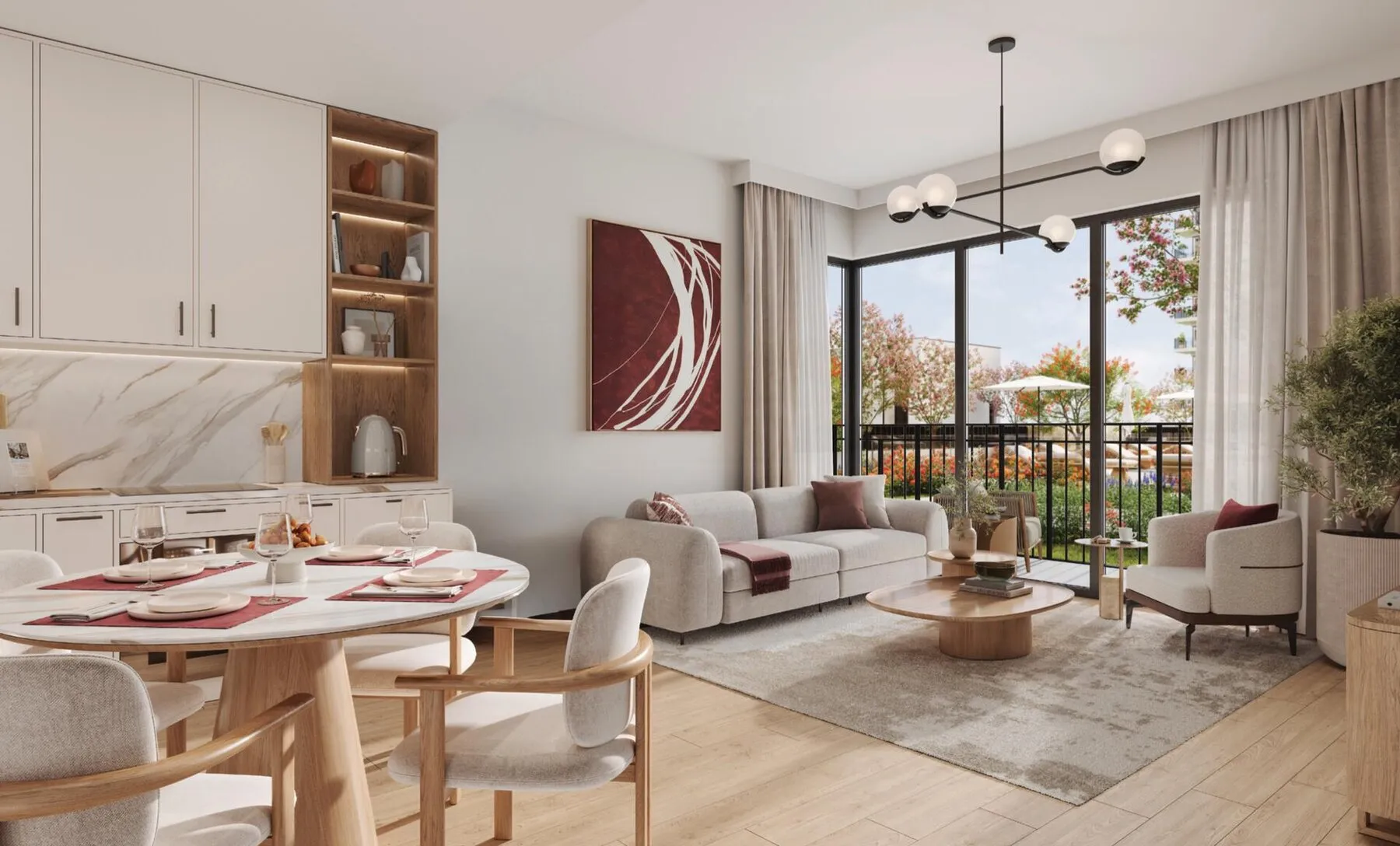 Rosewell, 2 slaapkamers, 83 m²